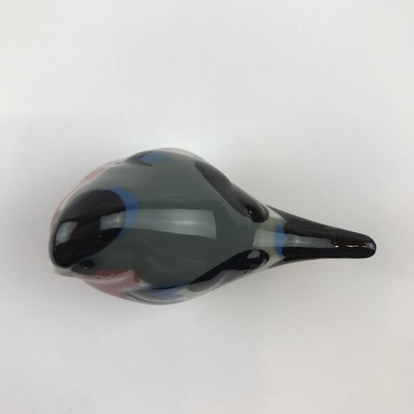 Vintage Bullfinch Bird Figurine Home Decor Whimsical Cottagecore Made in USSR - Picture 8 of 14